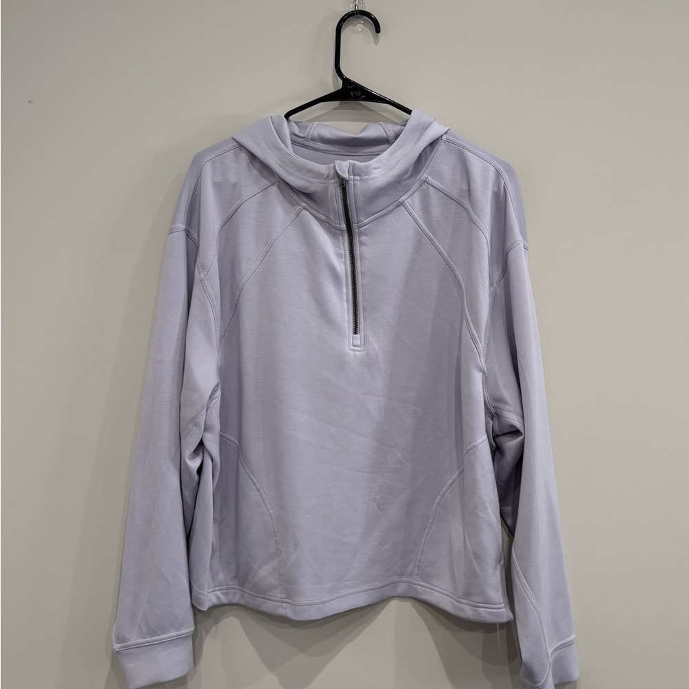 Avia Purple Long Sleeve Zippered Hoodie